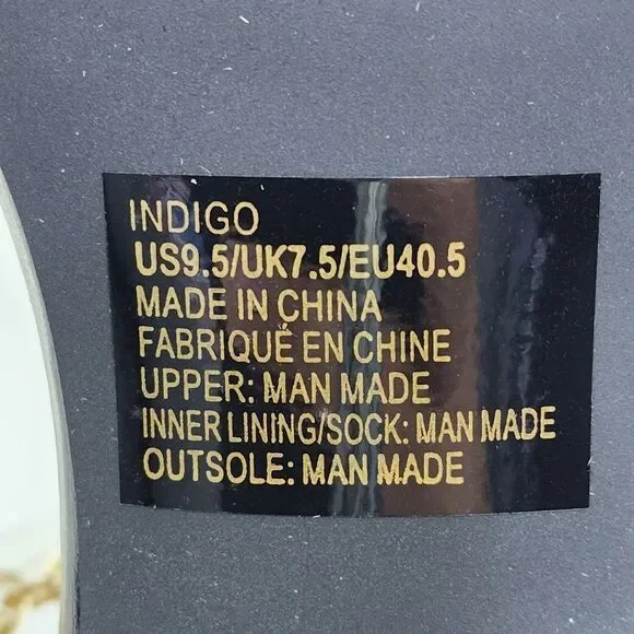 Shoe Dazzle Women's Indigo Heeled Sandal - 9.5 - Picture 8 of 9